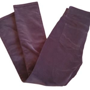 NYDJ black corduroy pants 0p